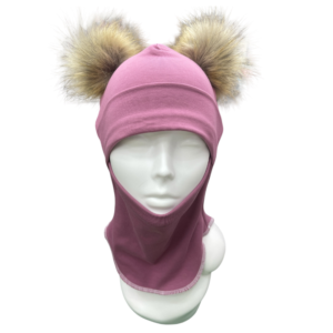 Meriinovoodriga tuukrimüts tuttidega, suurus 52/53