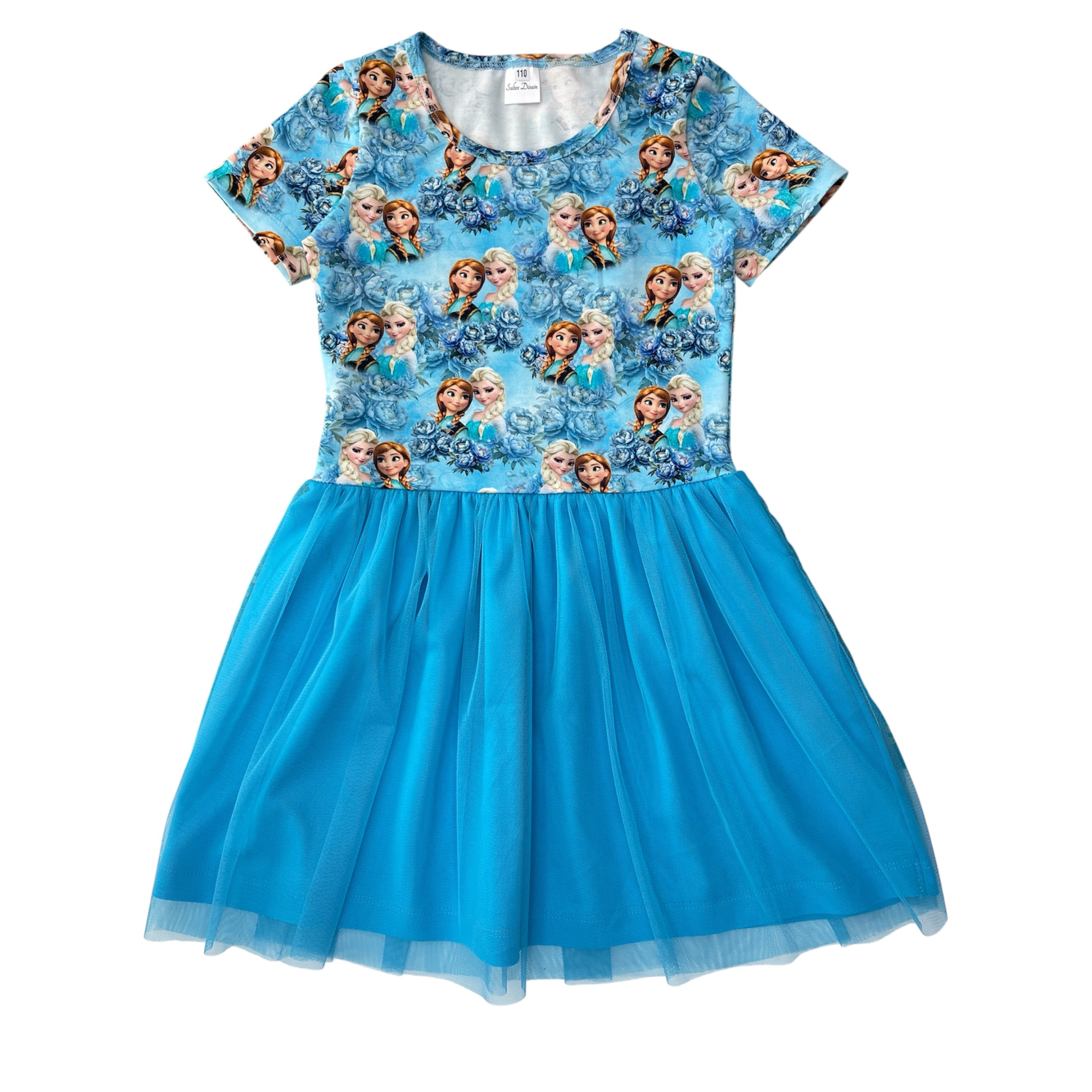 Kleit tülliga, suurus 92-104