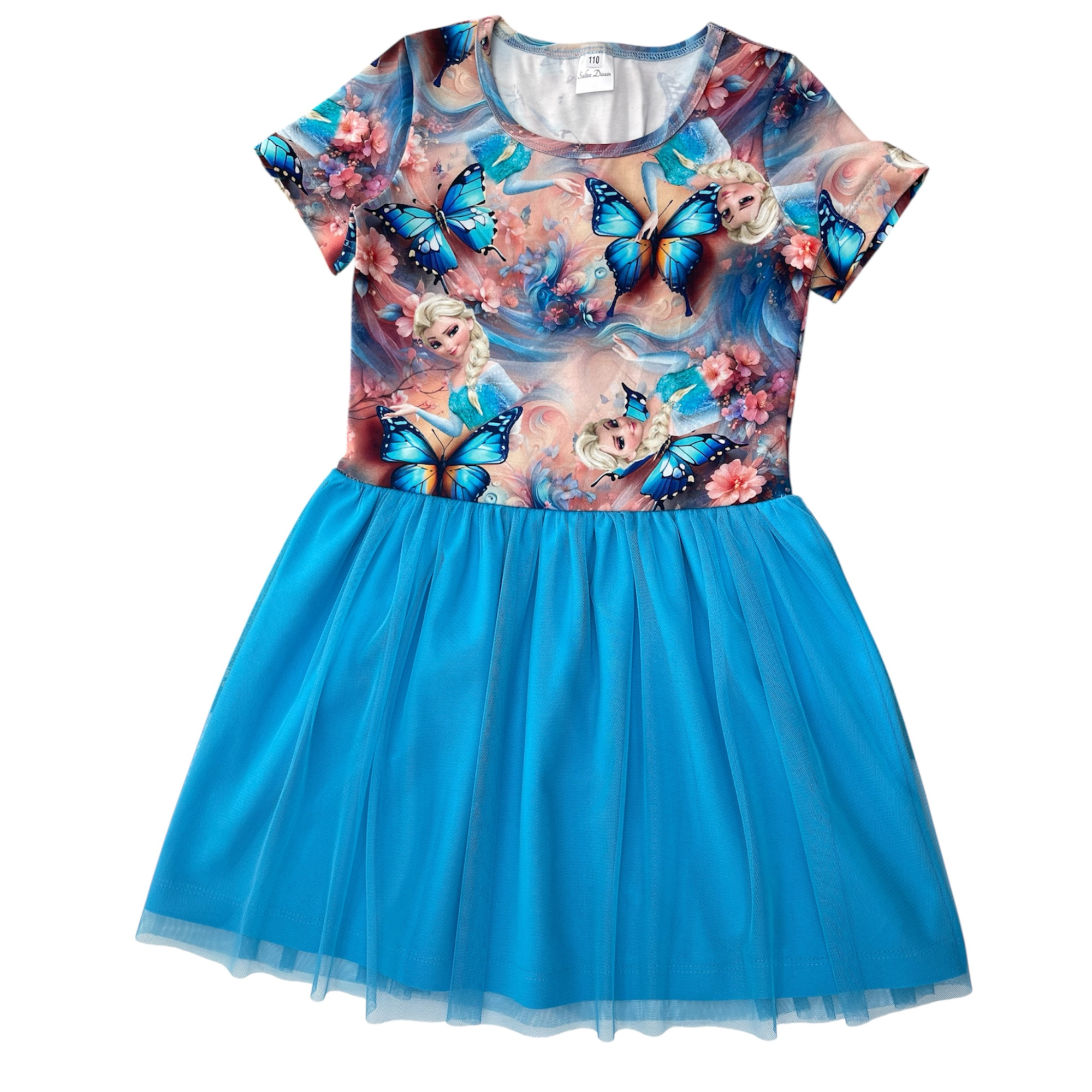 Kleit tülliga, suurus 92-110